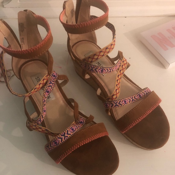 Steve Madden Other - Steve Madden Girls Wedge Sandals